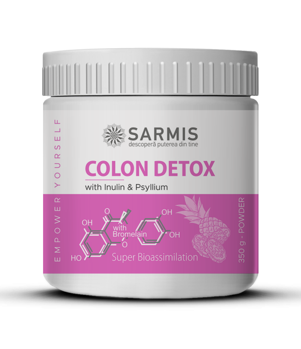 Colon Detox cu bromelaina Sarmis 350 gr