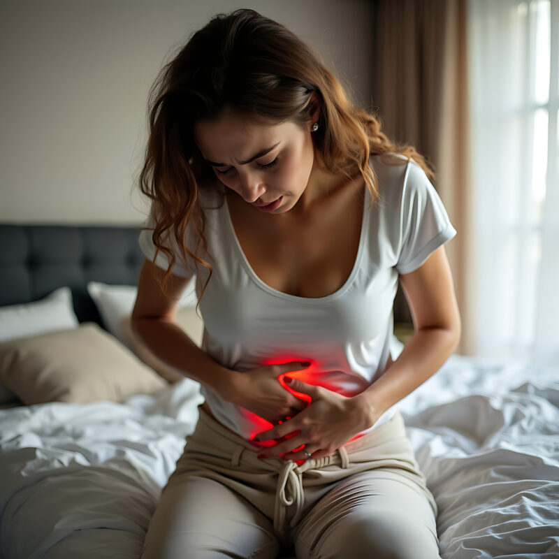 dureri menstruale si crampe abdominale