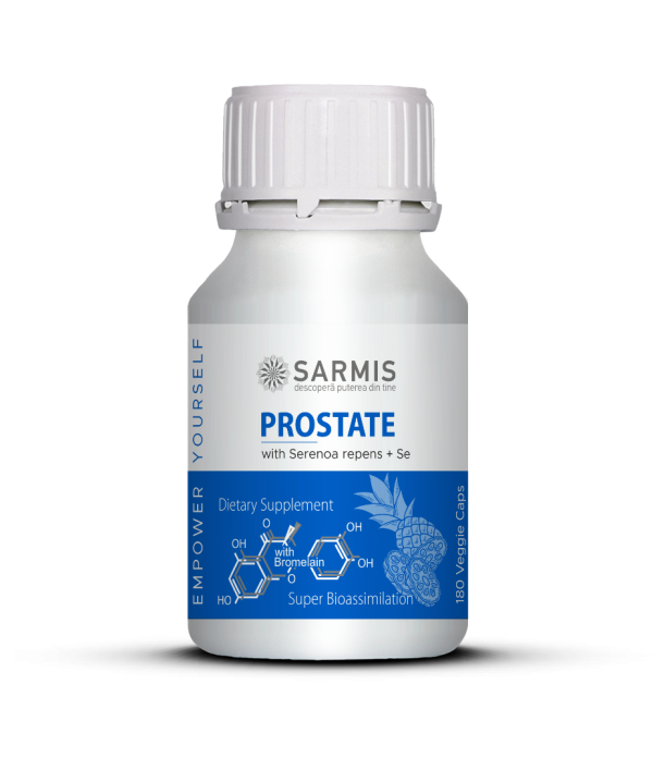 Prostate cu bromelaina Sarmis 180 cps