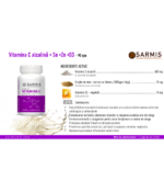 Vitamina C Alkaline cu Se+D3+Zn – 90 cps - imaginea 2