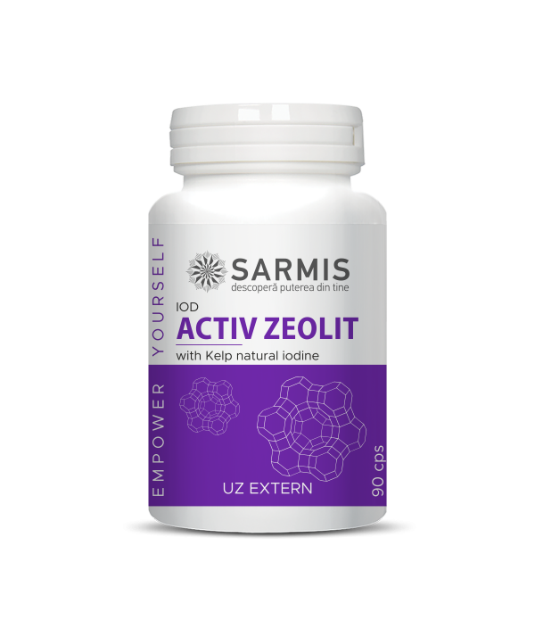 Zeolit activ cu iod Sarmis 90 cps
