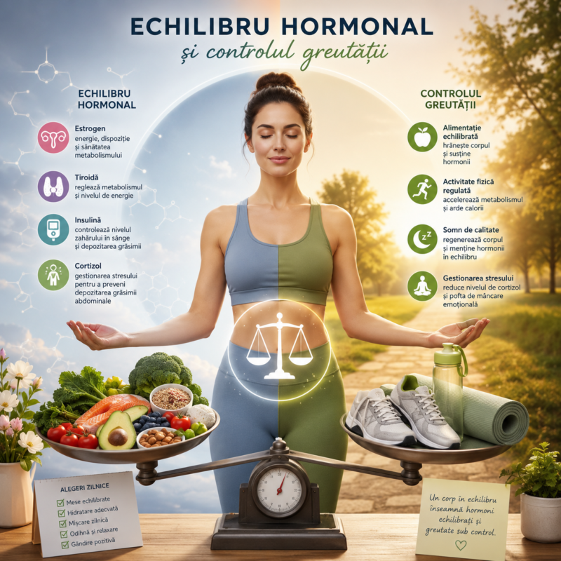Echilibru hormonal și controlul greutății